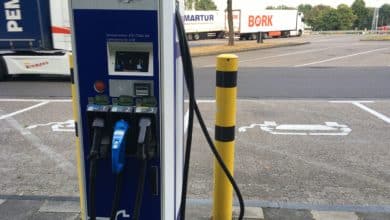 EnBW Tripple-Charger Autobahnraststätte